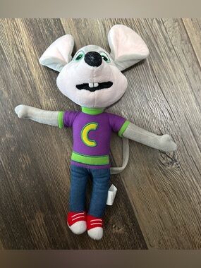 Chuck E. Cheese stuffed plush